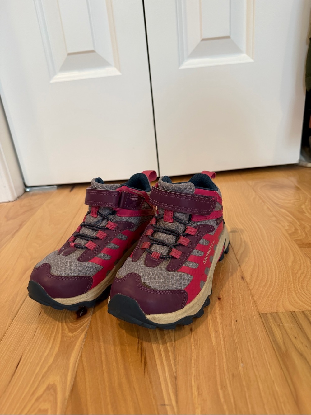 Merrell Kids Moab Speed 2 Waterproof Hiking Boots - toddler 12